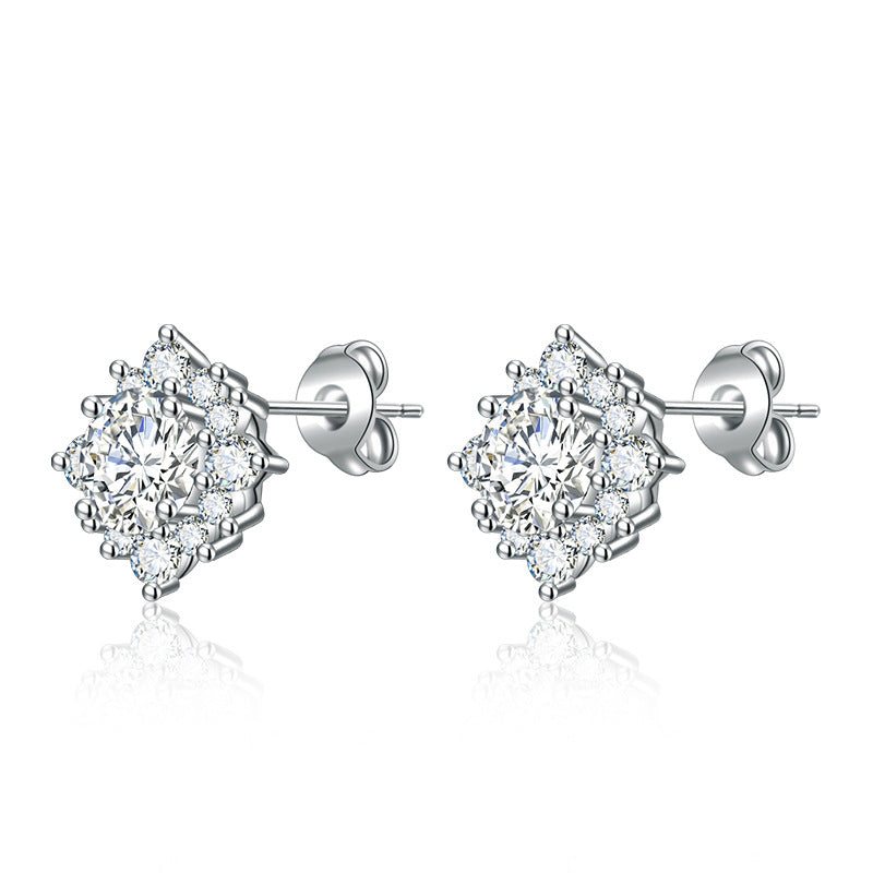 ルナ・グロー・ピアス｜ホワイトゴールド 16K