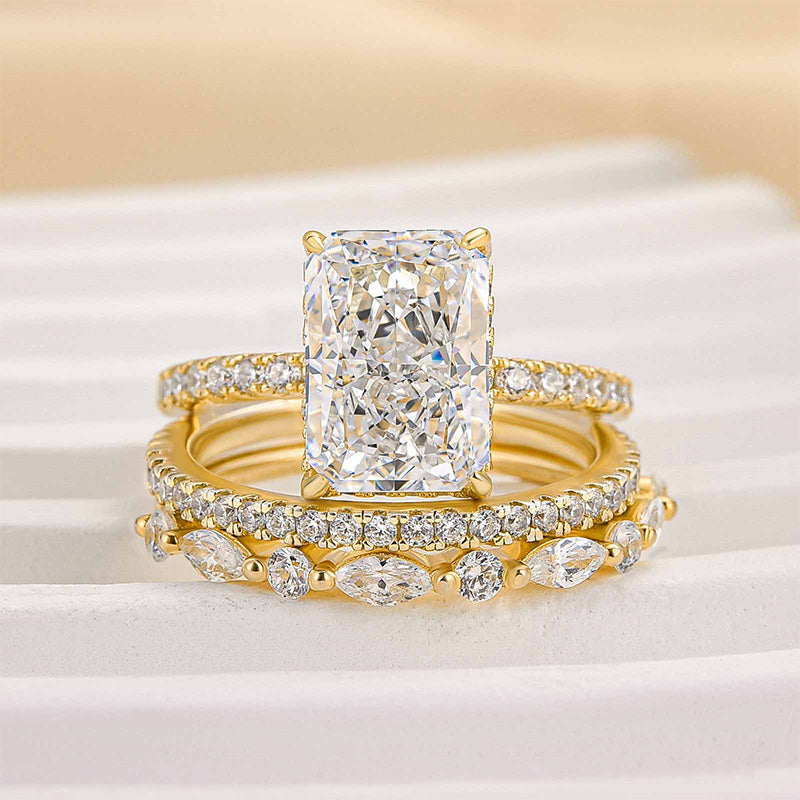 結婚指輪3点セット｜18Kゴールド