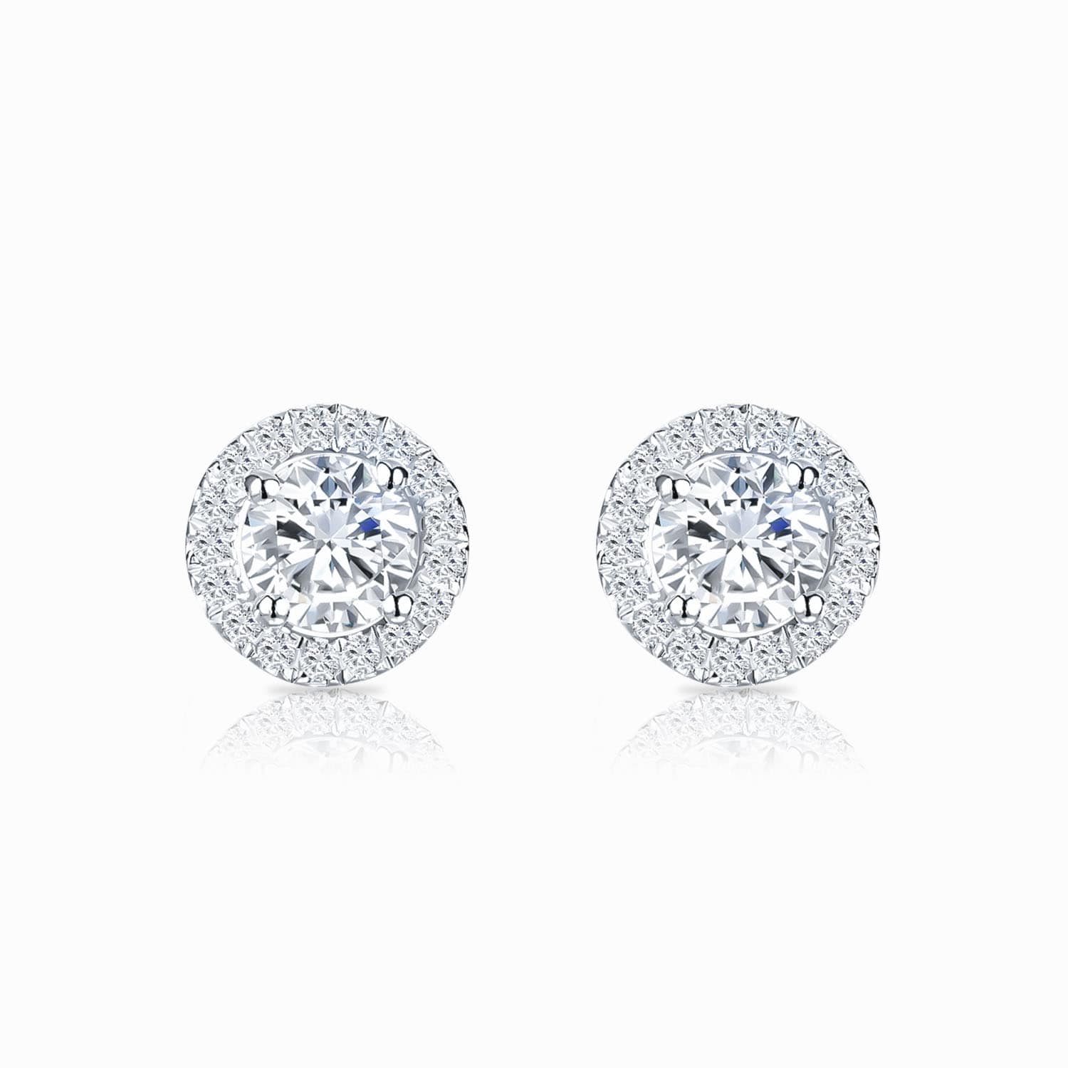 ベルダム ピアス｜ホワイトゴールド 17K