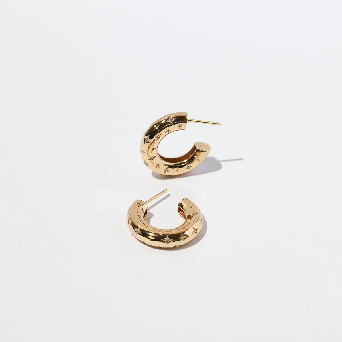 コズミックフープピアス｜ゴールド16K