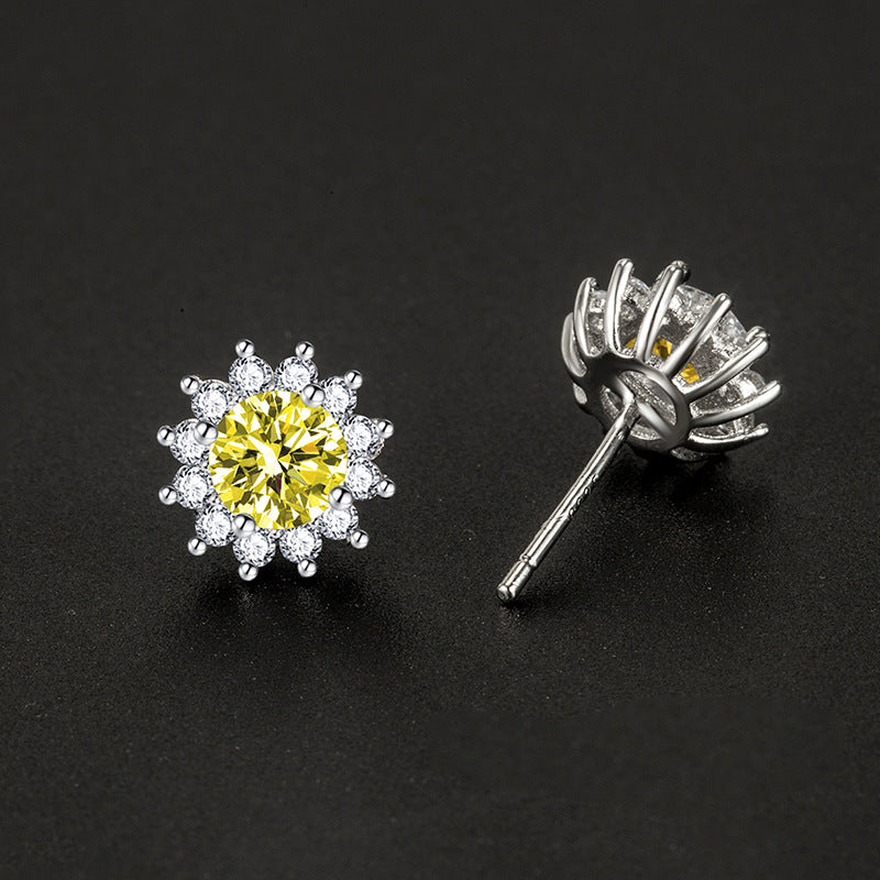 サンリット・ミューズ・ピアス イエローゴールド/ホワイトゴールド 18K