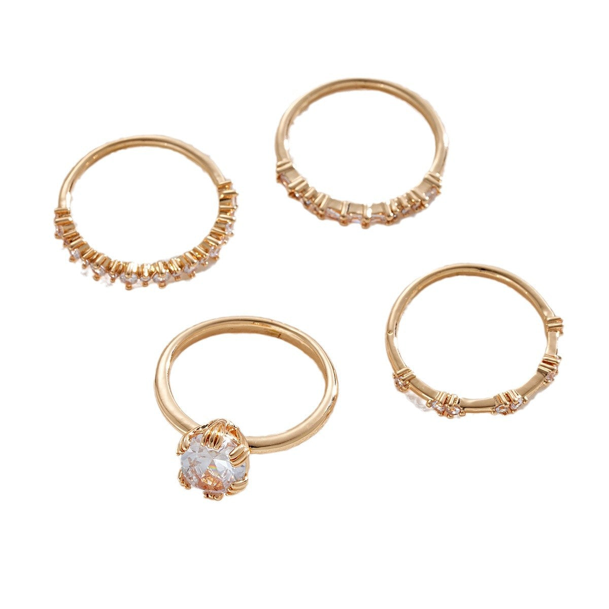 ソレーヌ・ヴィレモン リングセット｜ゴールド 18K
