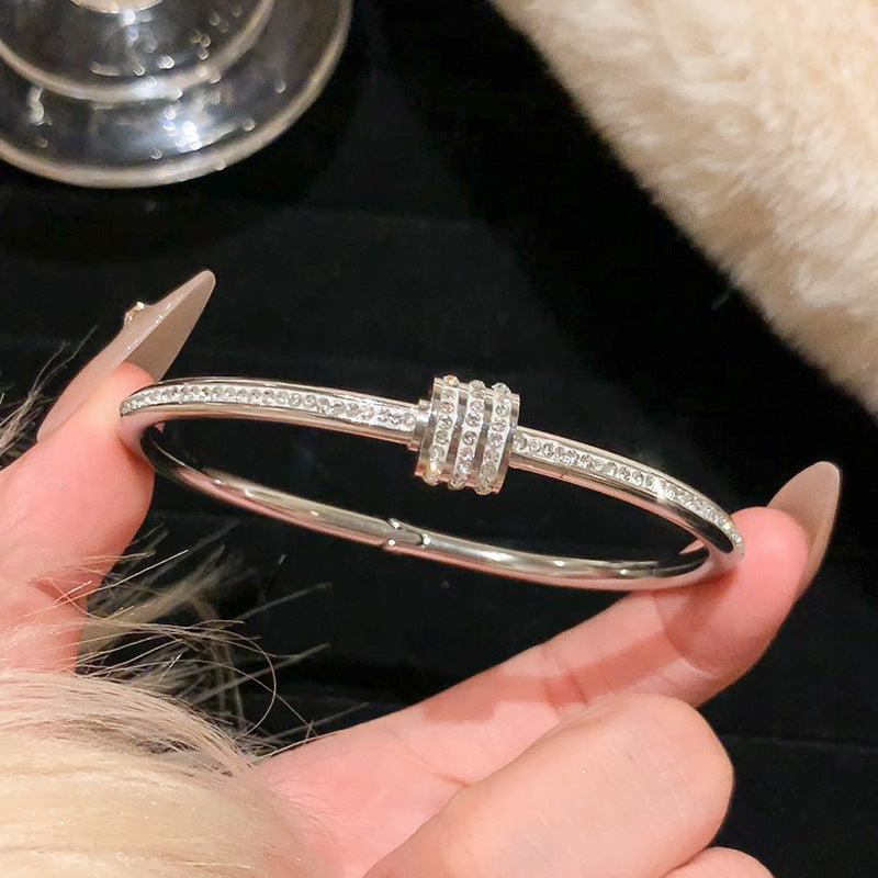 ヴィアンナ・ルチェンテ ブレスレット｜ローズゴールド 16K