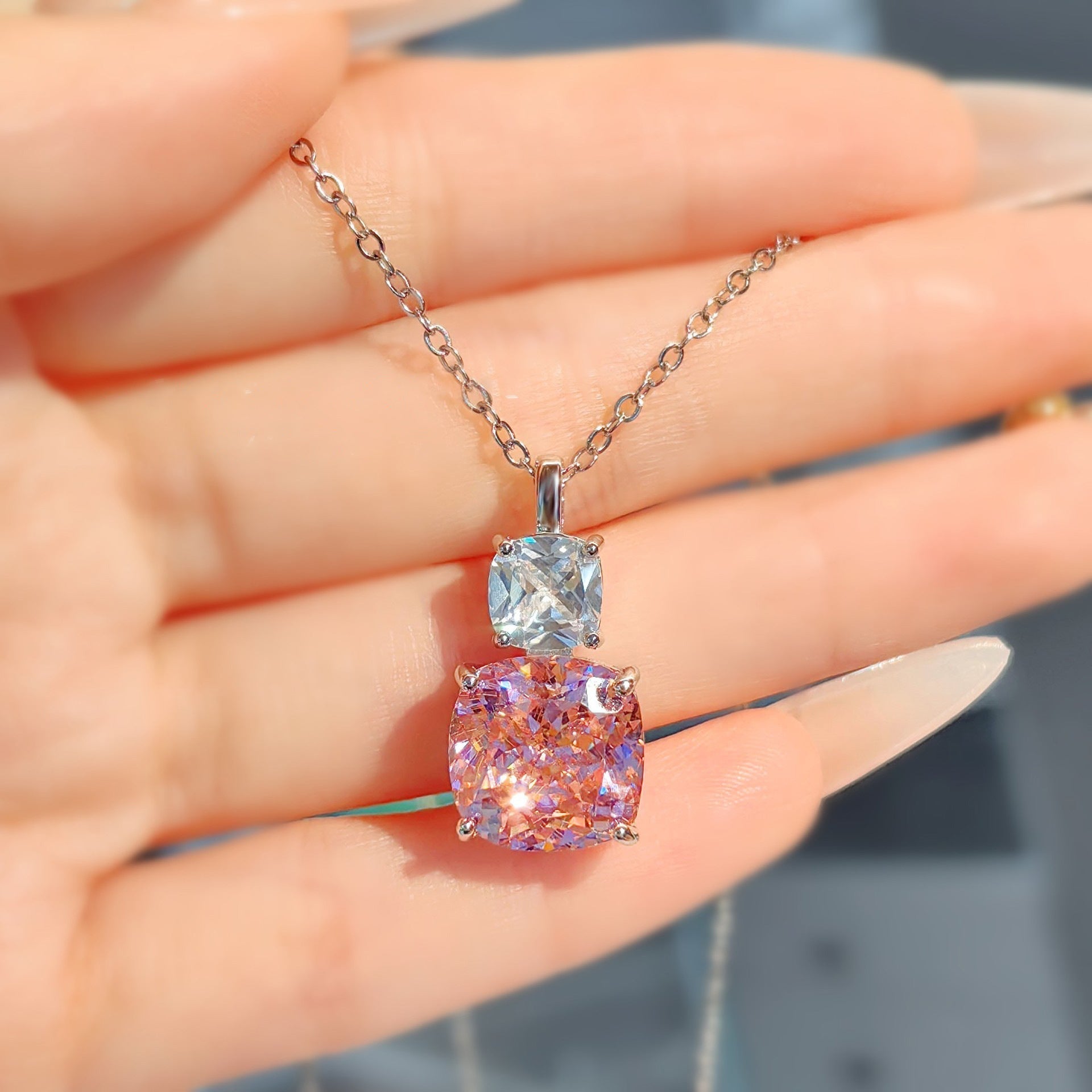 アデリーヌ・ロゼッタ・セット｜ホワイトゴールド 14K