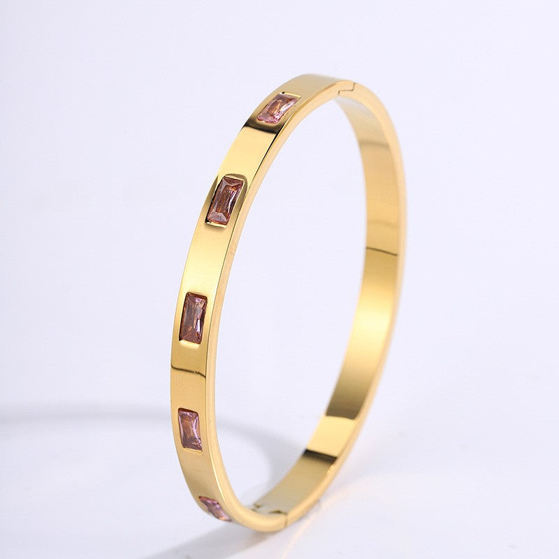 レナータ・スカルラッティ ブレスレット ピンクゴールド｜16K