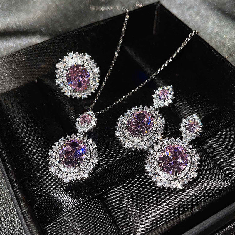 Vespera Aetherin Red Set｜ホワイトゴールド 18K