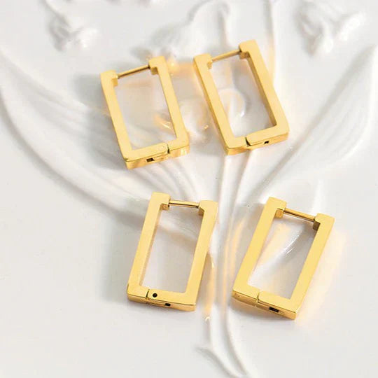 テラフィン・ジオメトリカ・ピアス｜ゴールド 18K