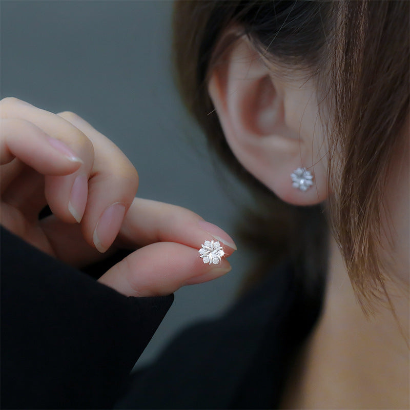 カミーユ・ピアス｜ホワイトゴールド 18K