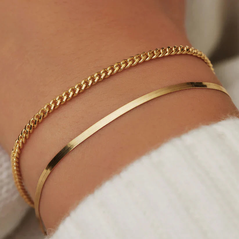 ソレイユ サーペント ブレスレット｜ゴールド 14K