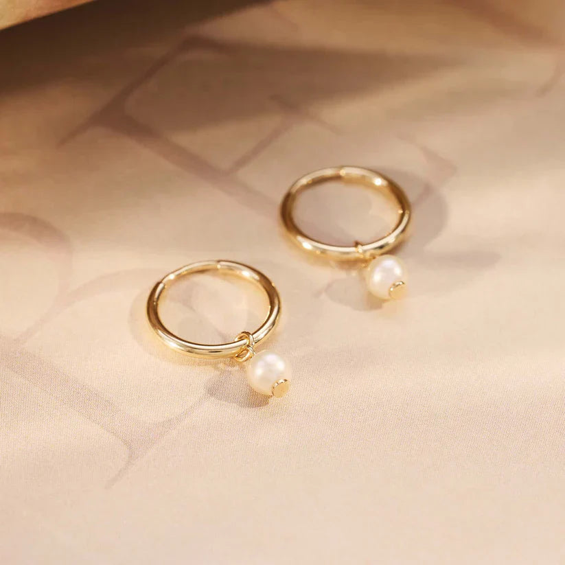 デリア・クレスト・ピアス｜ゴールド 14K